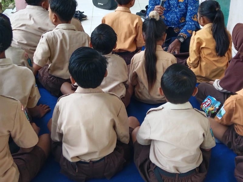 ISTIGHOSAH BERSAMA SETIAP HARI JUM'AT DI SDN 4 GUNUNG MALANG